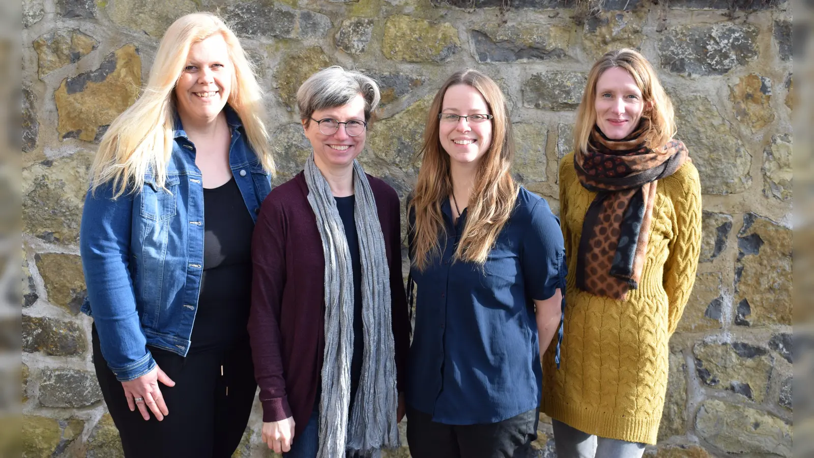 Die vier Fachkräfte des SkF-Betreuungsvereins (v.l.): Claudia Stuhldreier-Müller, Gerburg Wiemers, Jessica Schnaase und Kathrin Schmidt. (Foto: privat)