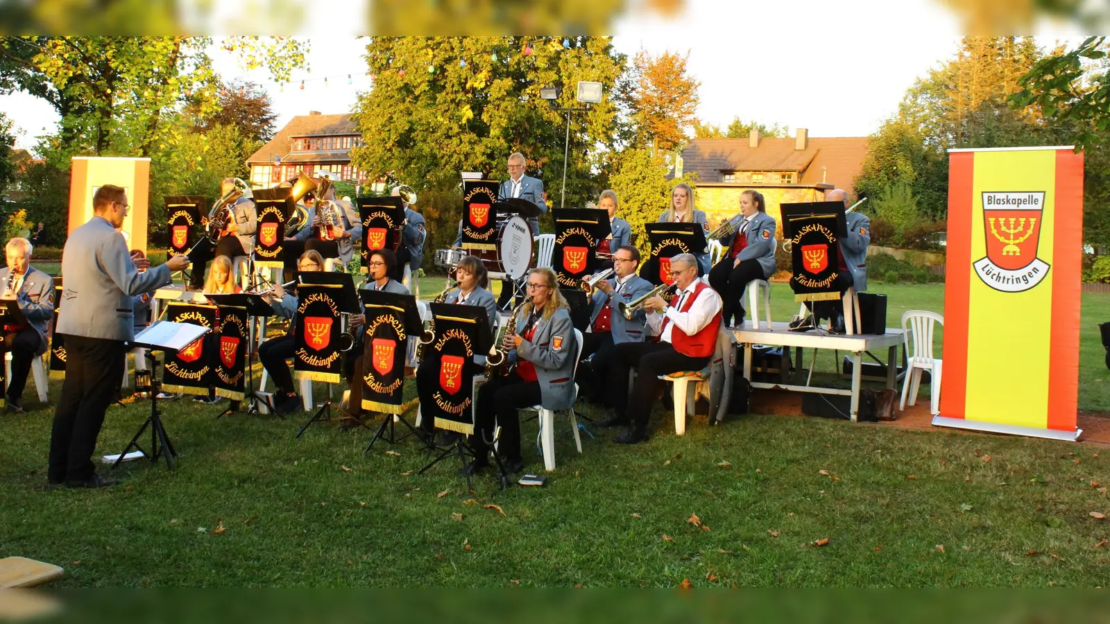 Sommernachtsserenade mit der Blaskapelle Lüchtringen. (Foto: privat)