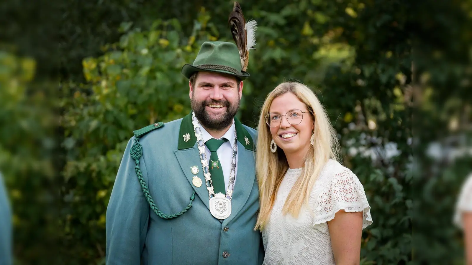 Königspaar Malte und Marie Benning. (Foto: privat)