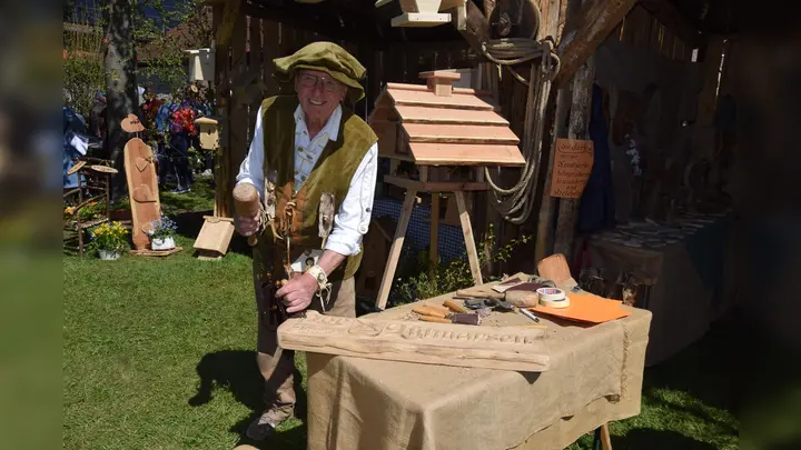 Beim Jubiläumsfest wurde den Besuchern das historische Handwerk authentisch nahe gebracht. (Foto: Marc Otto)