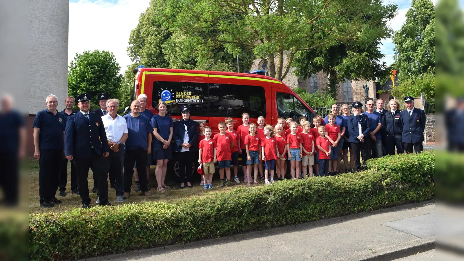 Die Löschgruppe Borgholz freut sich über die Gründung der Kinderfeuerwehr.  (Foto: FFW Borgholz)