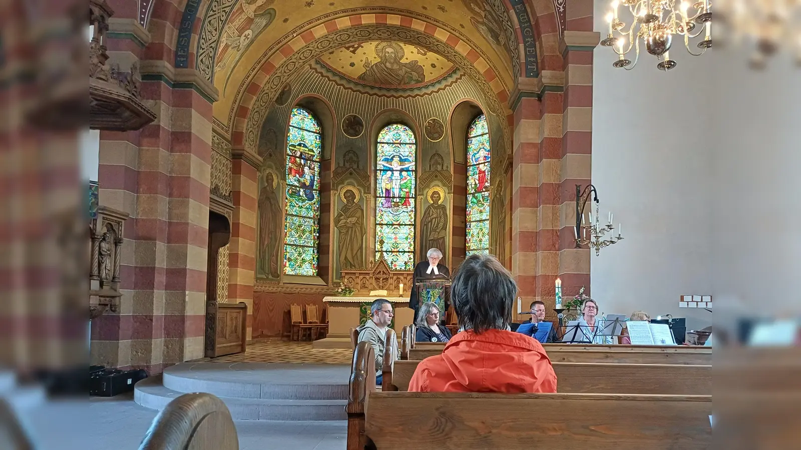  In der Luther Kirche Boffzen. (Foto: Bertha Bolte-Wittchen)