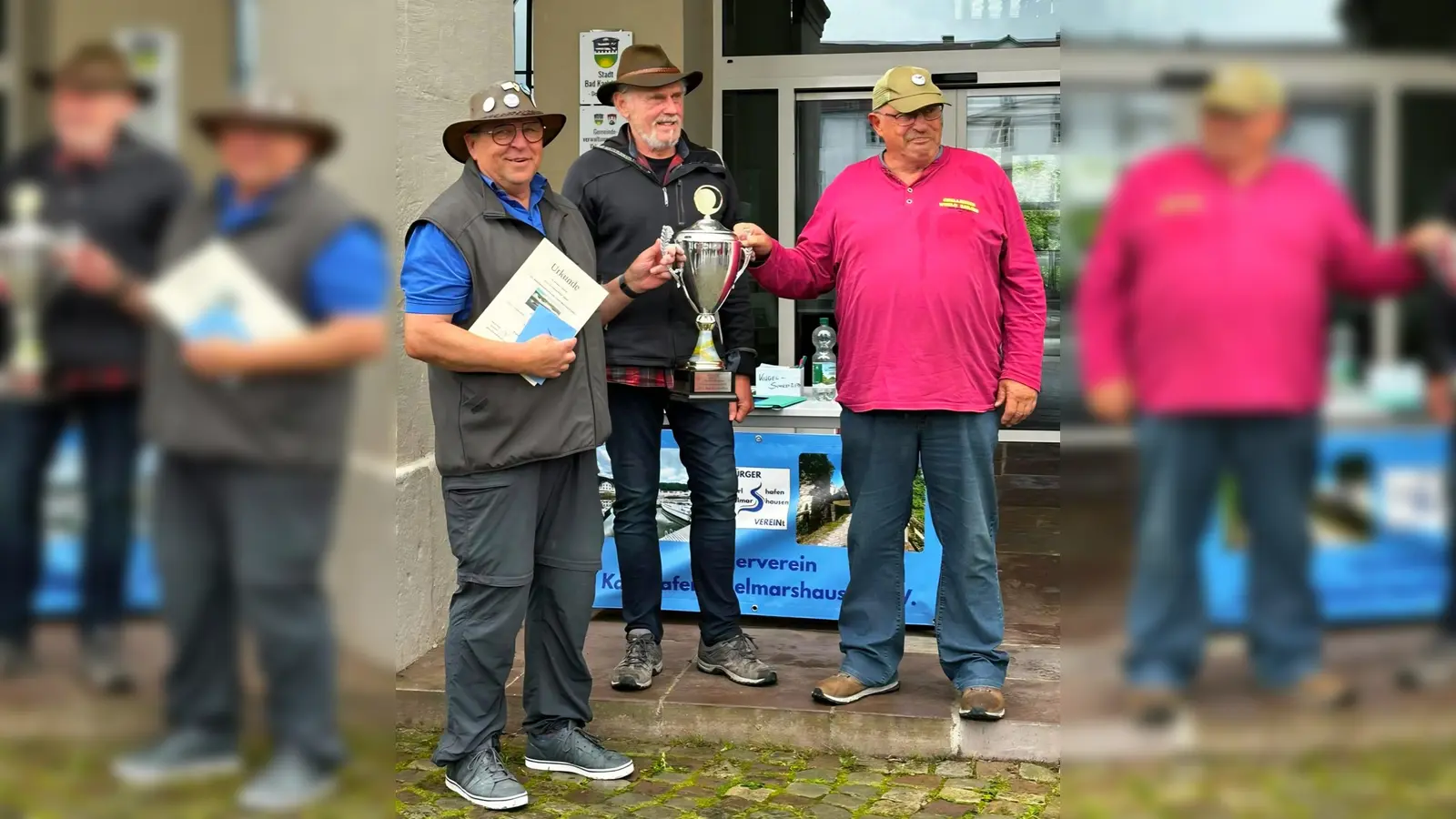 Siegerehrung beim Boule-Tournier (Foto: privat)