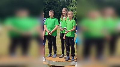 V.l.: Silas Meyer, Stine Rogge, Tobias Herrs. (Foto: Patricia Meyer)