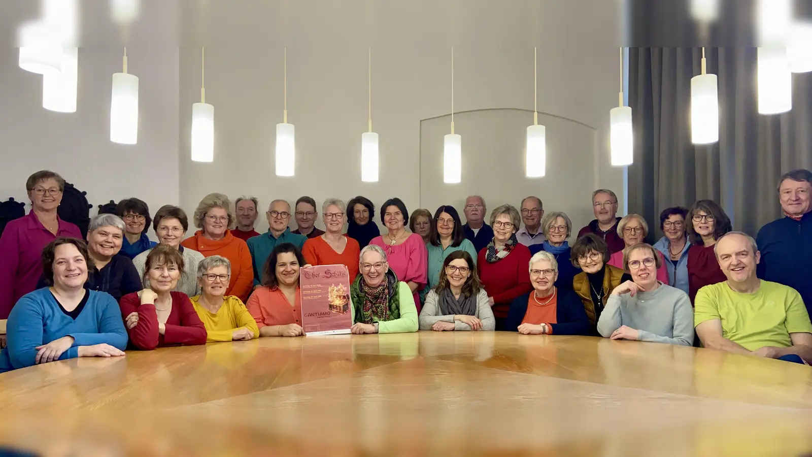 Die Mitglieder des CANTIAMO-Sängerkreis-Chores. (Foto: privat)