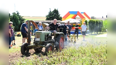 Sönke Wäsche beim Kartoffeln roden (Foto: privat)