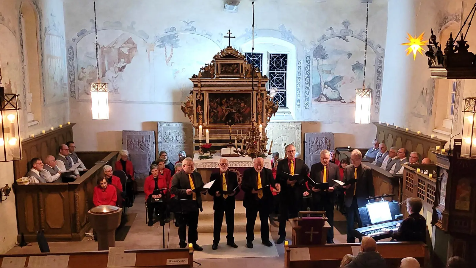 Die Frackophoniker beim Weihnachtskonzert. (Foto: privat)