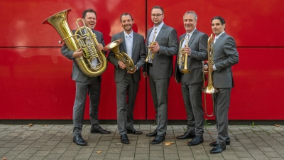 Classic Brass, eines der besten Blechbläserensembles Europas. (Foto: Dr. Ralf Hinz/Ulm)