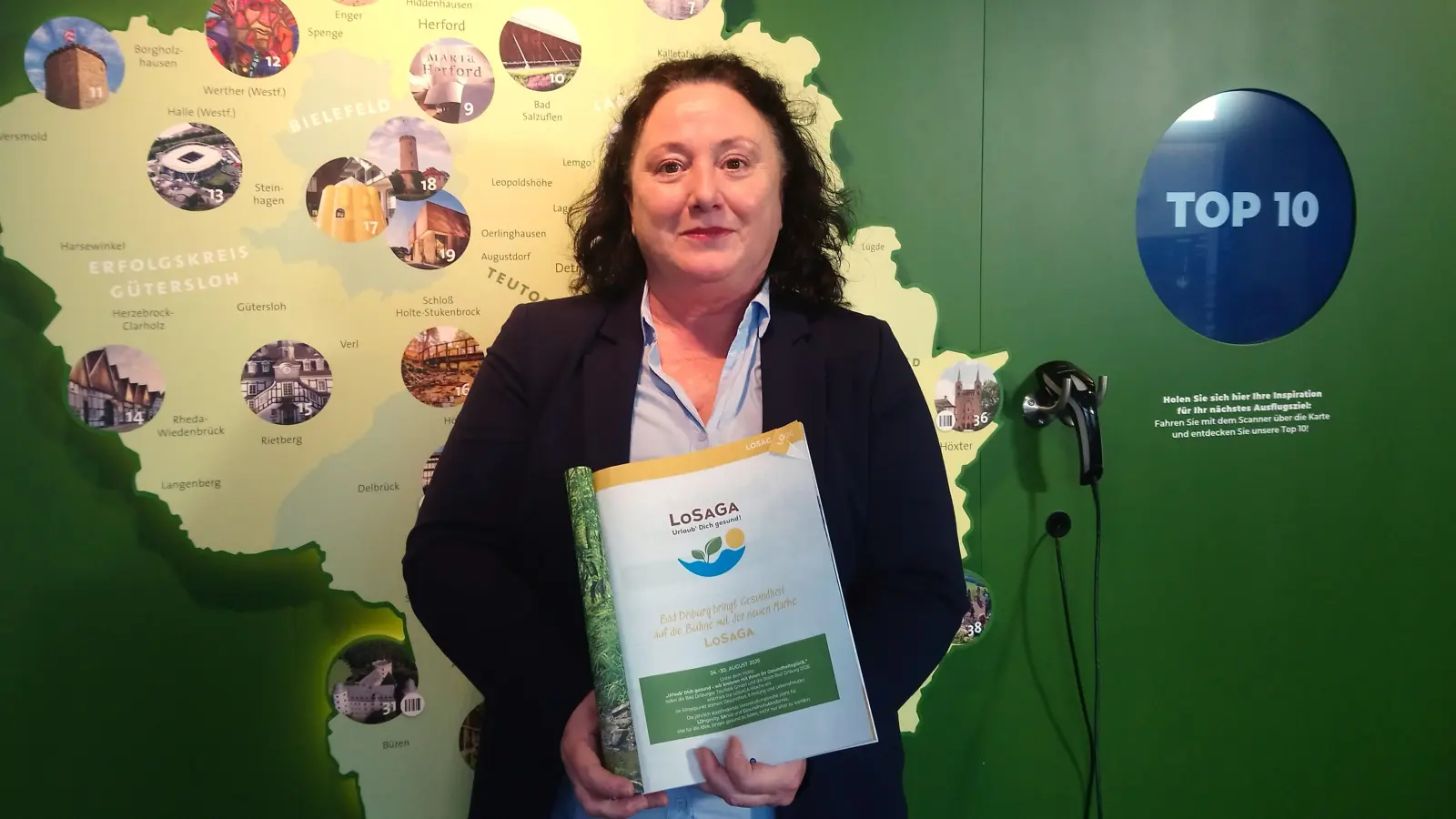 Andrea Gründer freut sich auf die Gesundheitswoche. (Foto: Doris Dietrich)