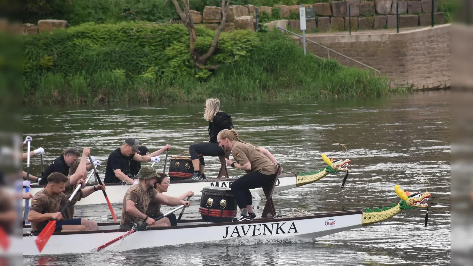 Die Flying Huxorias im Vordergrund errangen den 1. Platz in der Kategorie Gold.  (Foto: Barbara Siebrecht)