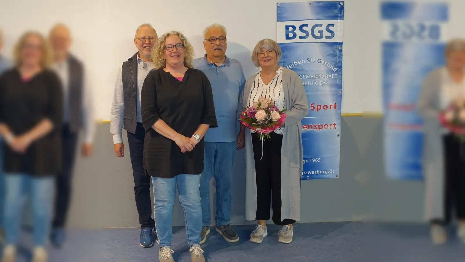 Neuer Vorstand (v.l.): Herbert Merfeld, Birte Hegele-Pennig, Franz-Josef Bellmann, Rita Schmidt. (Foto: privat)