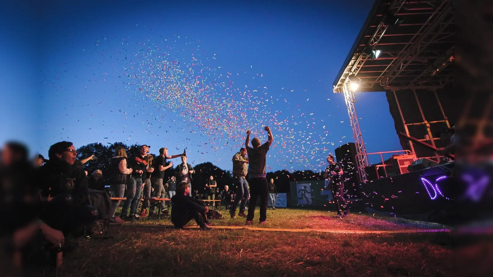 Tolle Stimmung beim Kraut und Rüben-Musikfestival. (Foto: Andreas Rüther)