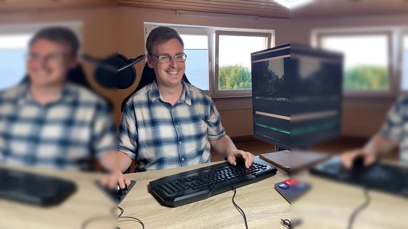 Marcel Hoppe hat die alten Brakeler Filmausschnitte technisch aufgearbeitet und mit Musik hinterlegt. (Foto: Stadt Brakel)