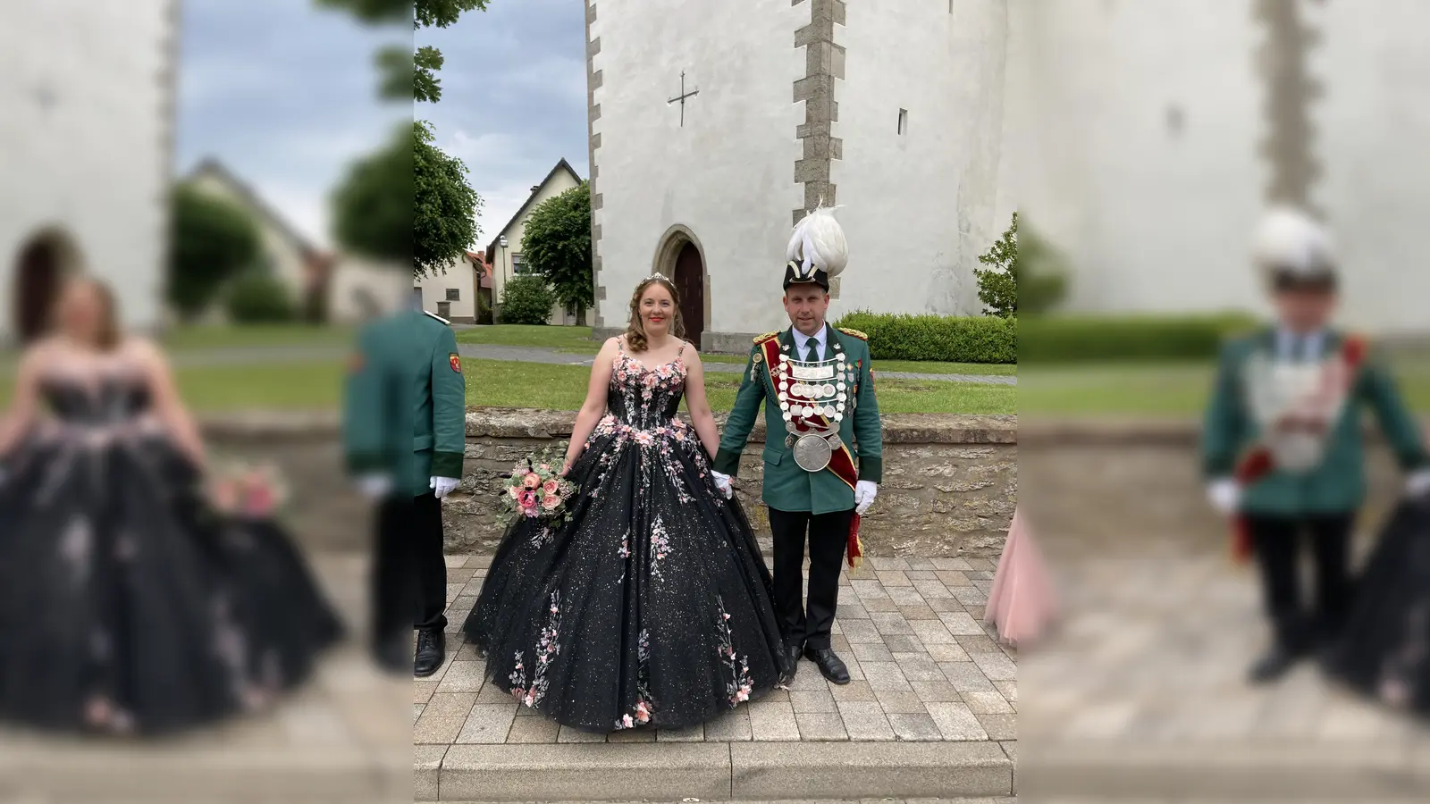 Königspaar 2025: Mark und Verena Heinemann. (Foto: privat)