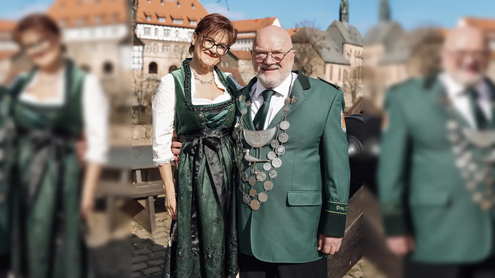 Königspaar Ulrich Nolte und Ursula Grewe. (Foto: privat)