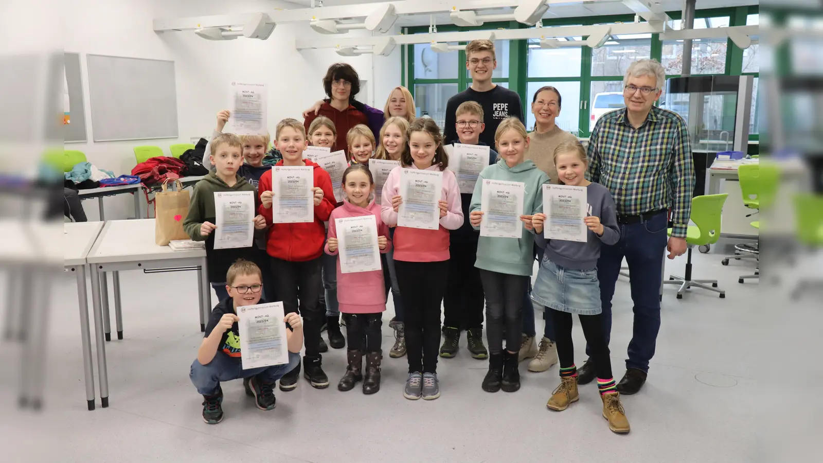 Chemie-Physik-Entdecker AG erfolgreich abgeschlossen. (Foto: privat)