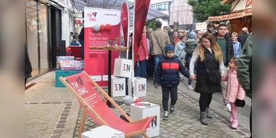 Die Technische Hochschule OWL bot erstmals bei Huxori Beratung über die Studiengänge an. (Foto: Barbara Siebrecht)