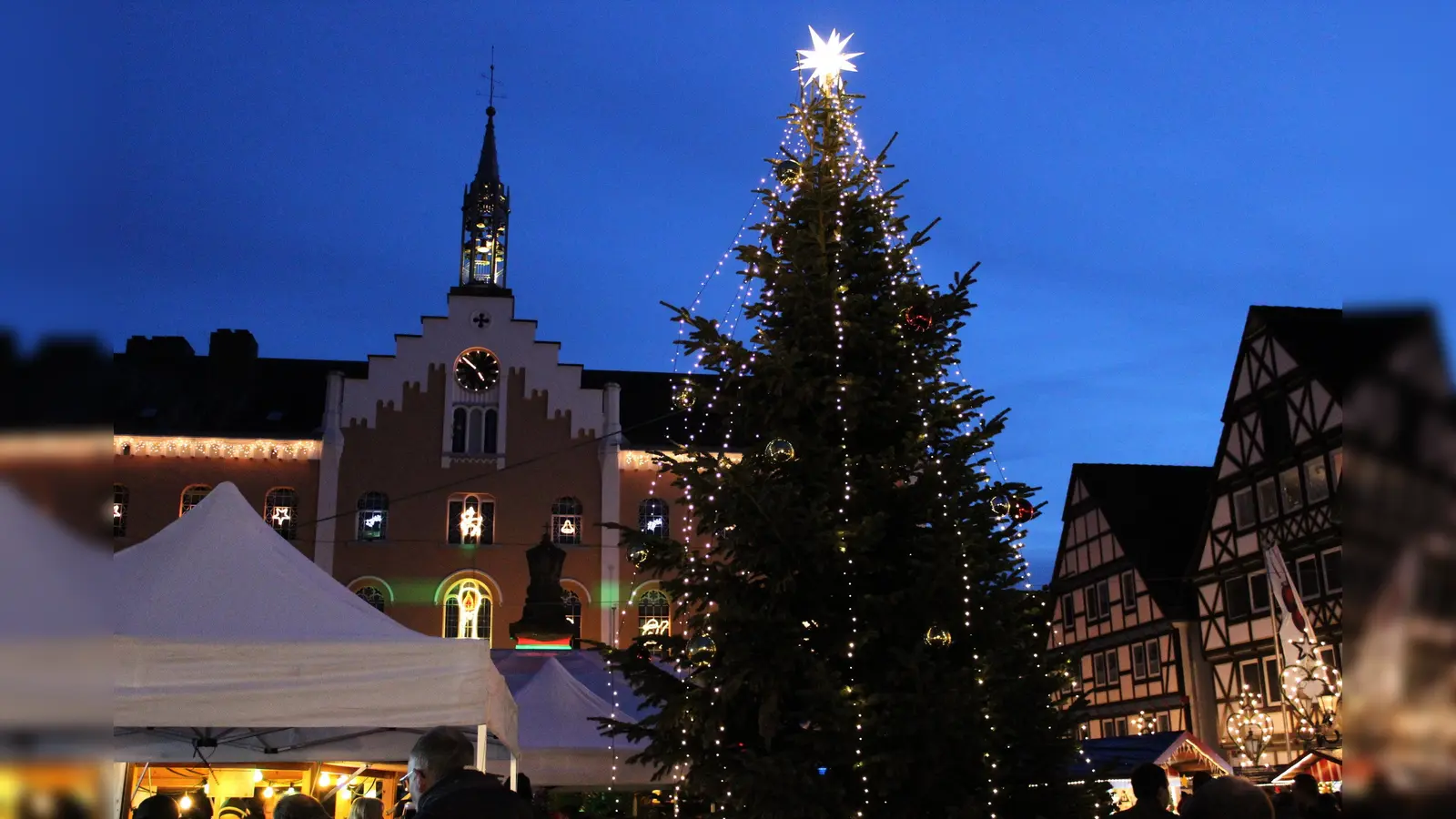 Gemütliche Stimmung in Hofgeismars Innenstadt. (Foto: Archiv)