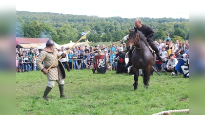 16. Mittelalterliches Spectaculum im Tierpark Sababurg. (Foto: Julia Sürder)