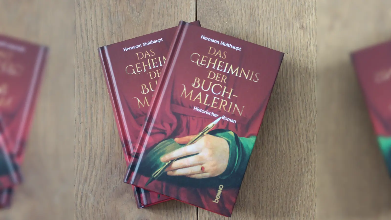 Der Roman thematisiert die Buchmalkunst (Foto: privat)
