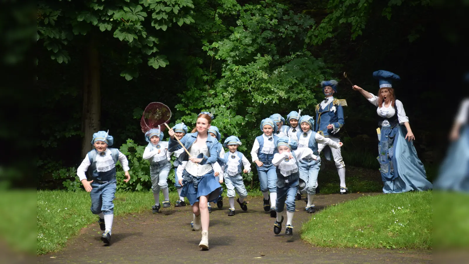 Der Gestiefelte Kater - Kinderstück der Freilichtbühne im Sommer 2025. (Foto: Marc Otto)