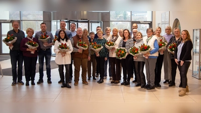 Ehrungen und Verabschiedungen: Die KHWE drückt langjährigen und scheidenden Mitarbeitern ihren Dank und ihre Anerkennung aus. (Foto: KHWE)