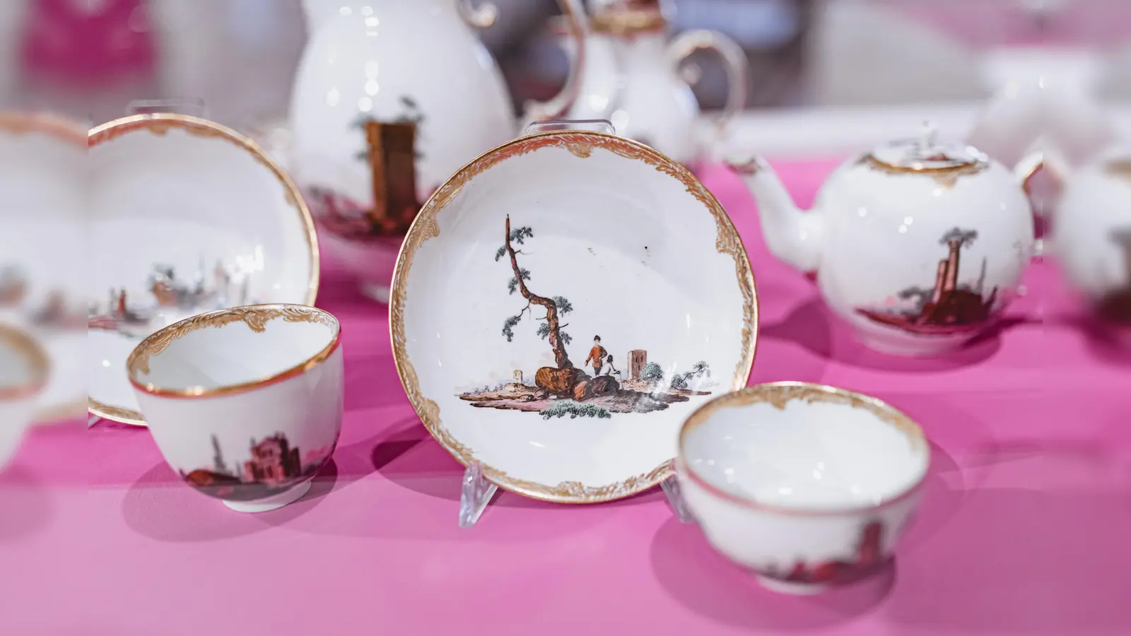 Sonderausstellung „Landschaftspartituren – Christiane Hamacher“. (Foto: Claudia Warneke)