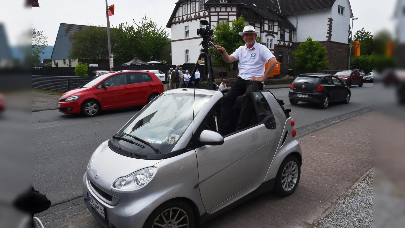Festzug zum Ortsjubiläum 675 Jahre Lauenförde. (Foto: Peter Vössing)