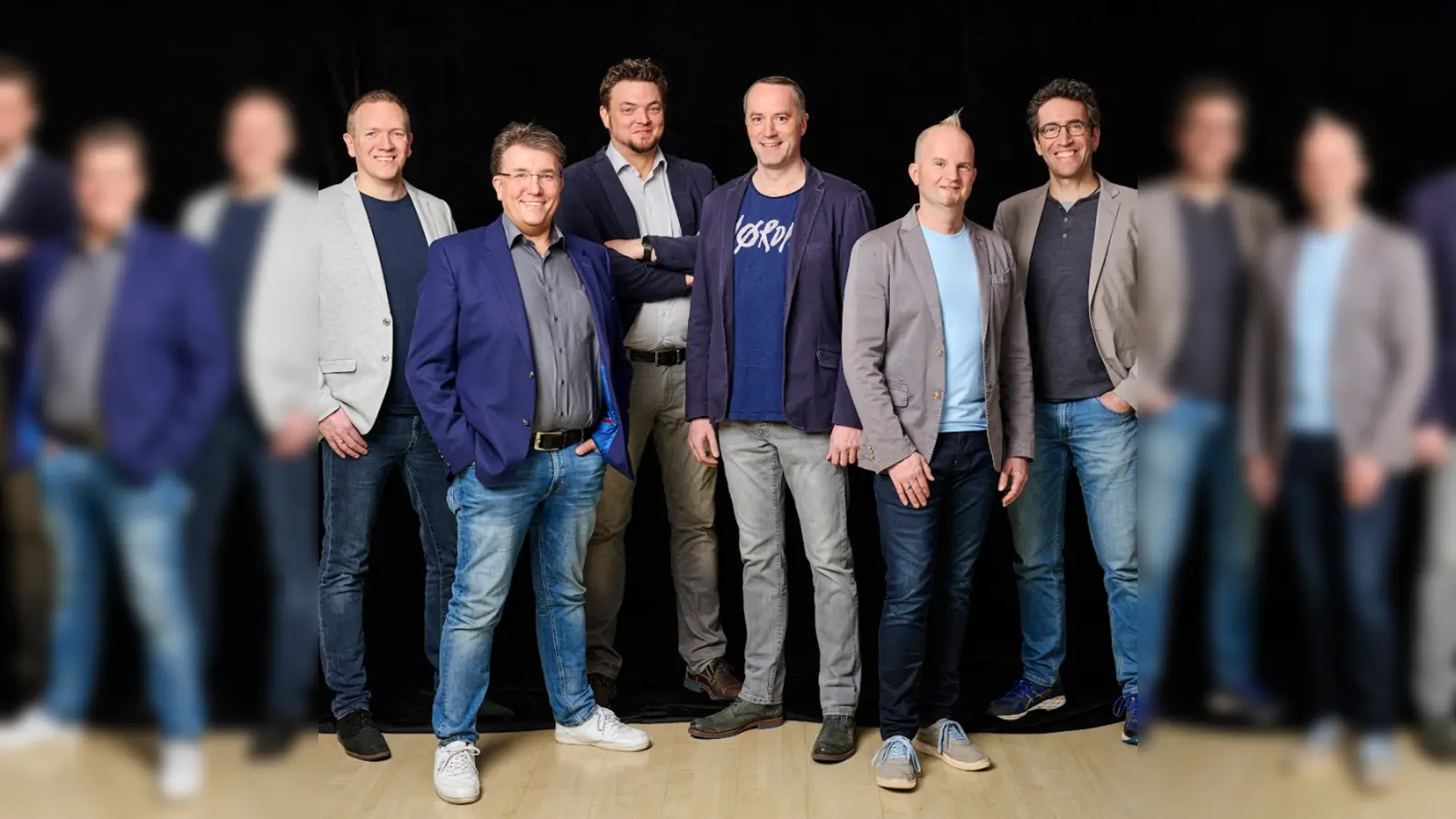 Die Osnabrücker Draufsänger. (Foto: Manfred Pollert)