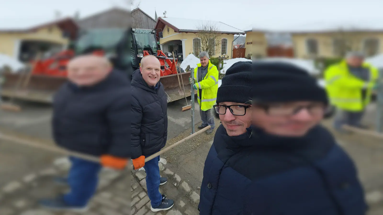 Es wird Hand angelegt. (Foto: privat)