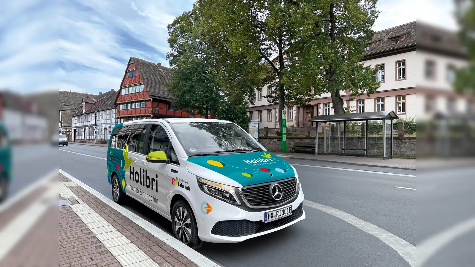Holibri-Fahrzeug in Höxter. (Foto: nph)