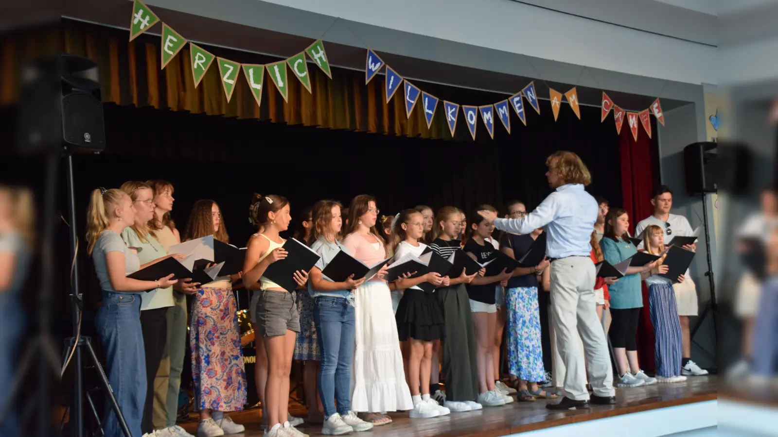 Verschiedenste Beiträge aus der Campe-Gemeinschaft verdeutlichten das umfassende Bildungsangebot der Schule. (Foto: privat)