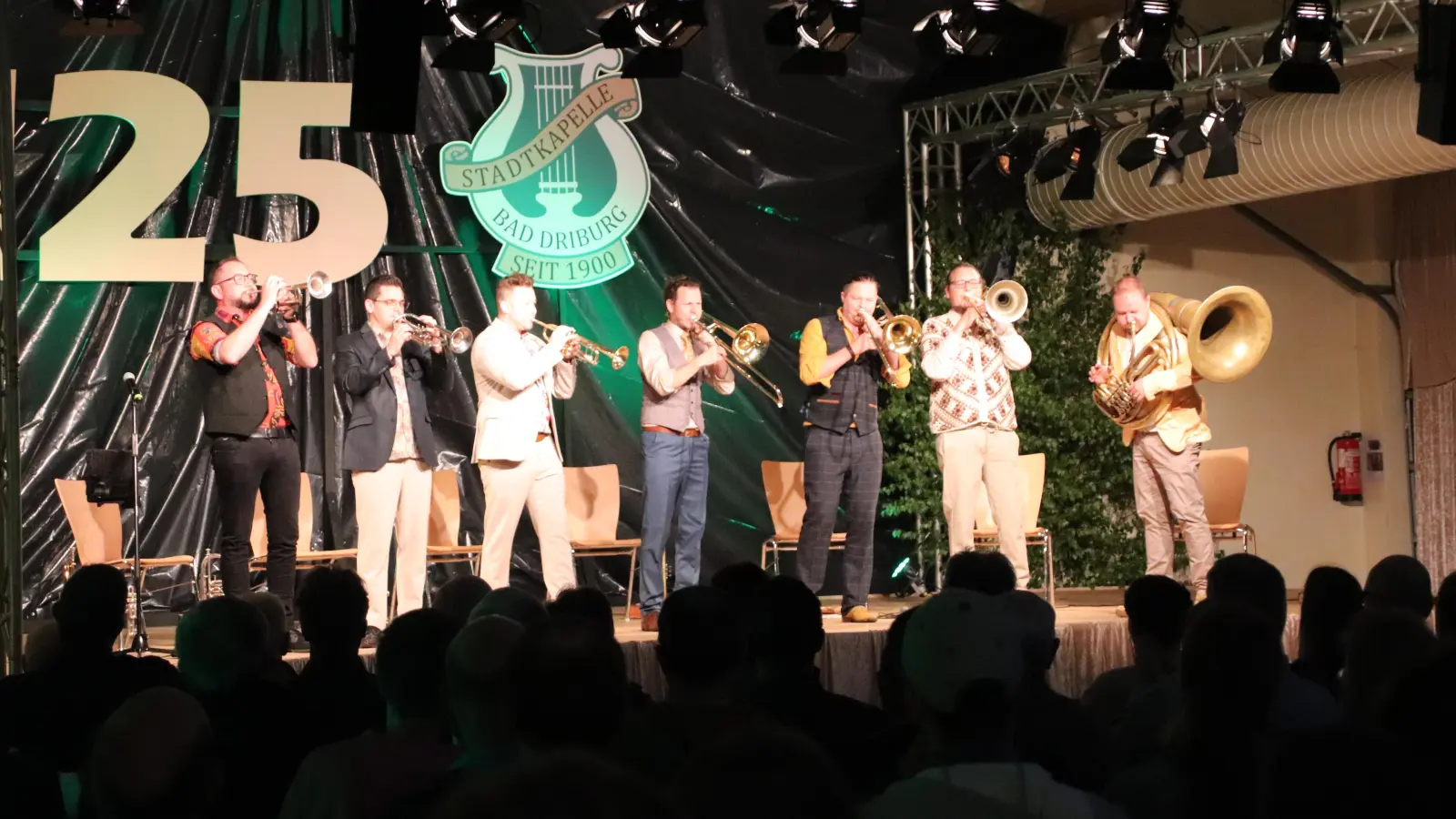 „da Blechhauf&#39;n” auf der Bühne. (Foto: privat)