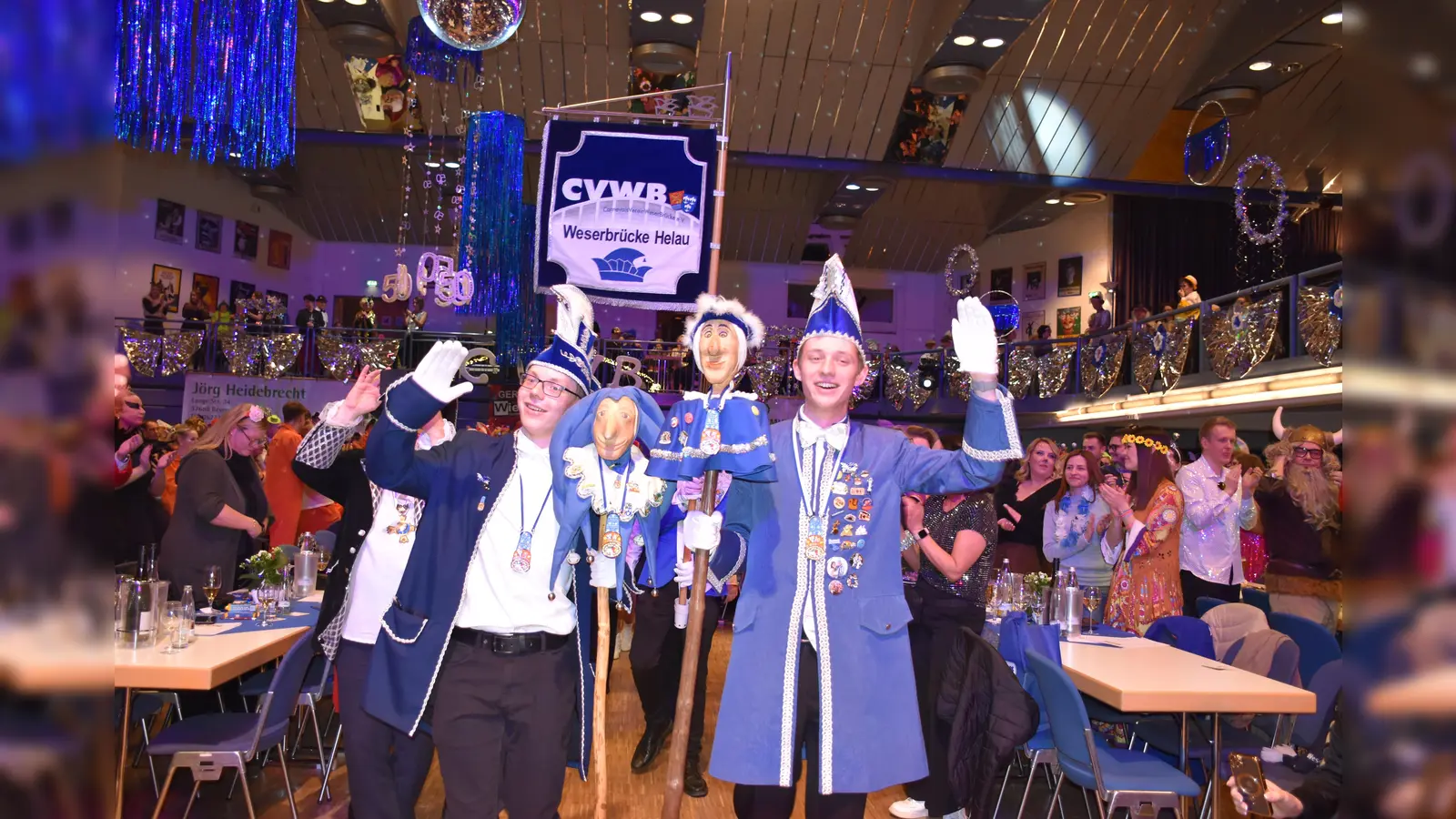 Impressionen von der Jubiläumsprunksitzung.  (Foto: Barbara Siebrecht)