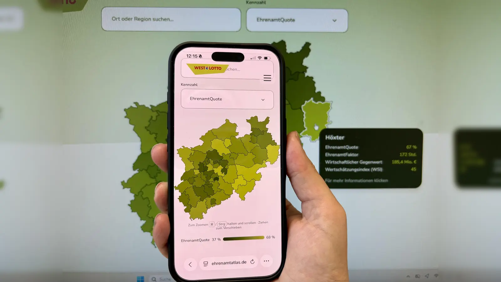 Starkes Engagement im Kreis Höxter: 67 Prozent der Erwachsenen engagieren sich ehrenamtlich. Im EhrenamtAtlas NRW 2026 belegt der Kreis Höxter den zweiten Platz. (Foto: Kreis Höxter)
