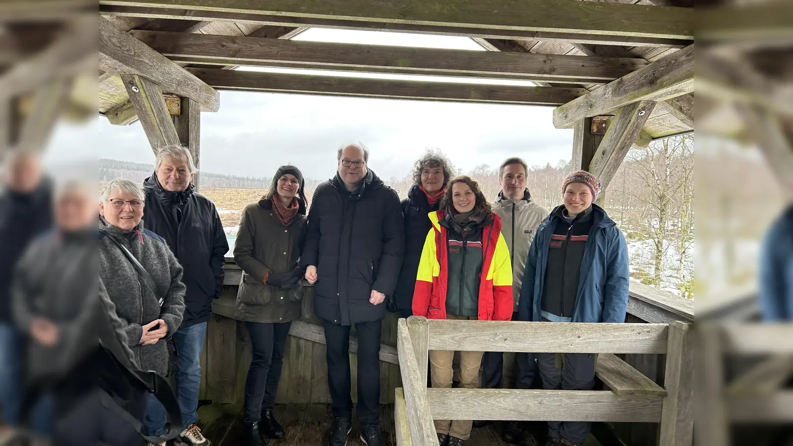 Im Hochmoor Mecklenbruch unterwegs. (Foto: privat)