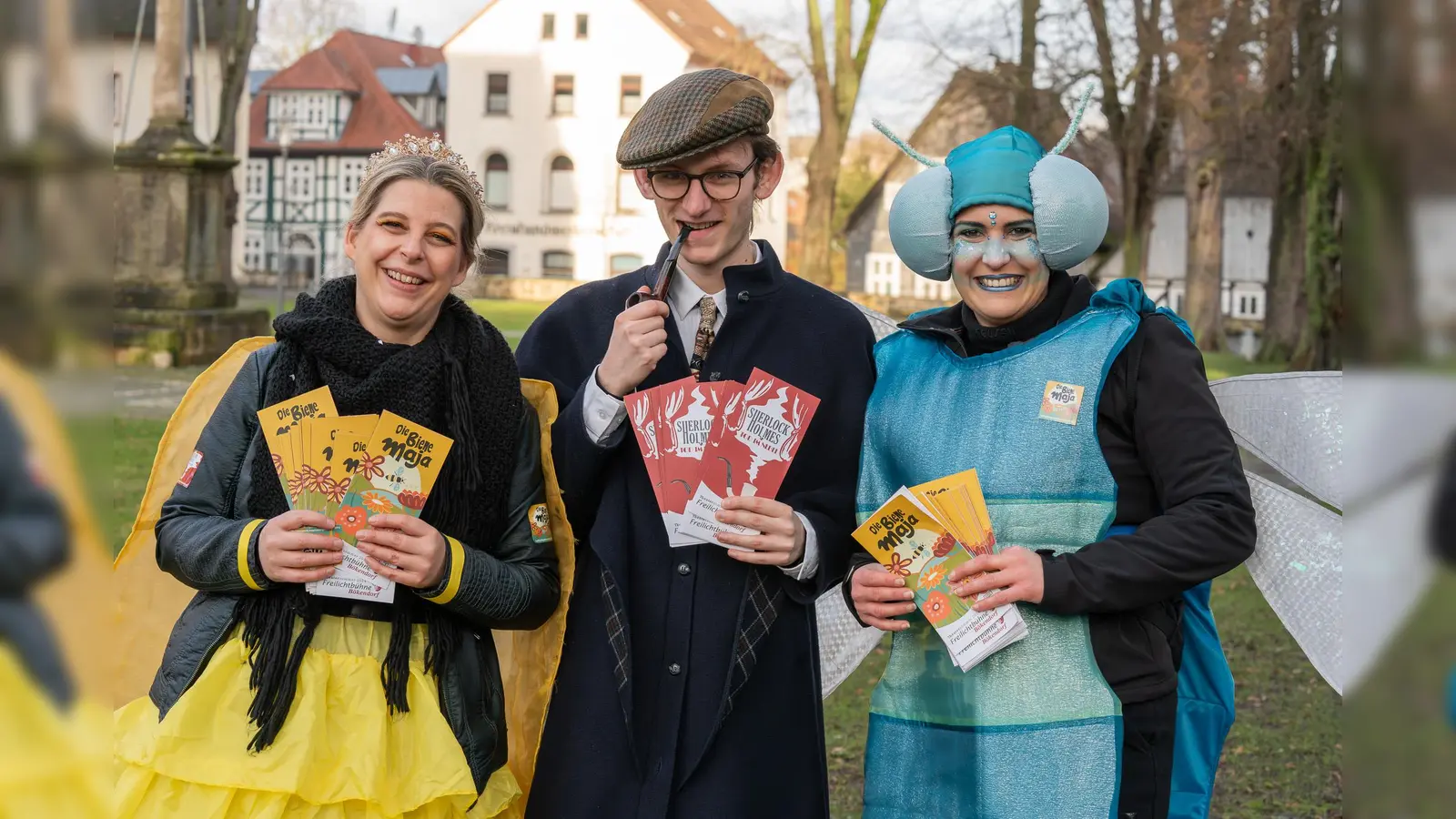 Die Freilichtbühne Bökendorf öffnet ihren Vorverkauf für Biene Maja und Sherlock Holmes. (Foto: privat)