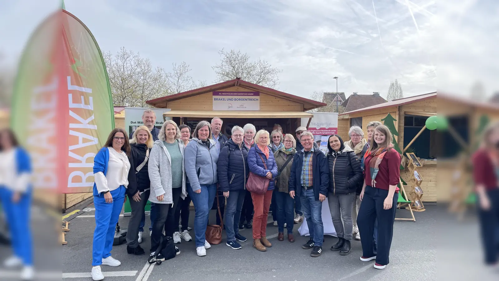 Brakel und Borgentreich zeigten die Schönheiten ihrer Heimat auf einem gemeinsamen Stand.  (Foto: Werner Dürdot)