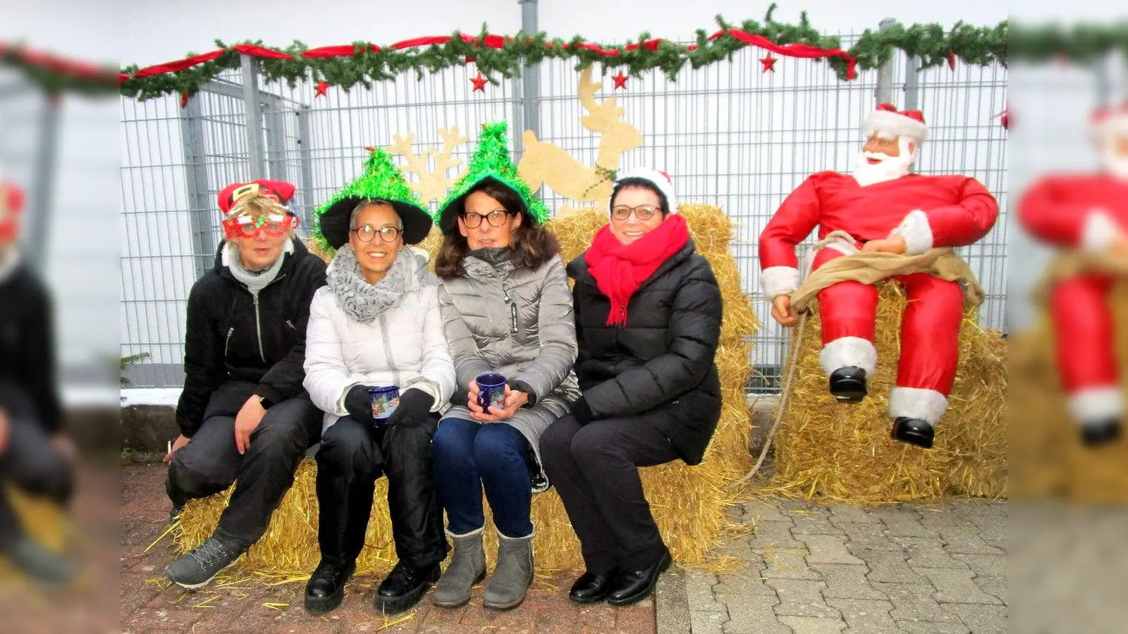 Die Siedlerfeen (v.l.): Dagmar Fingerhut, Birgit Römer, Beate Becker und Manuela Saake. (Foto: privat)