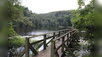 Bergsee Delliehausen. (Foto: Touristik-Information Uslar)