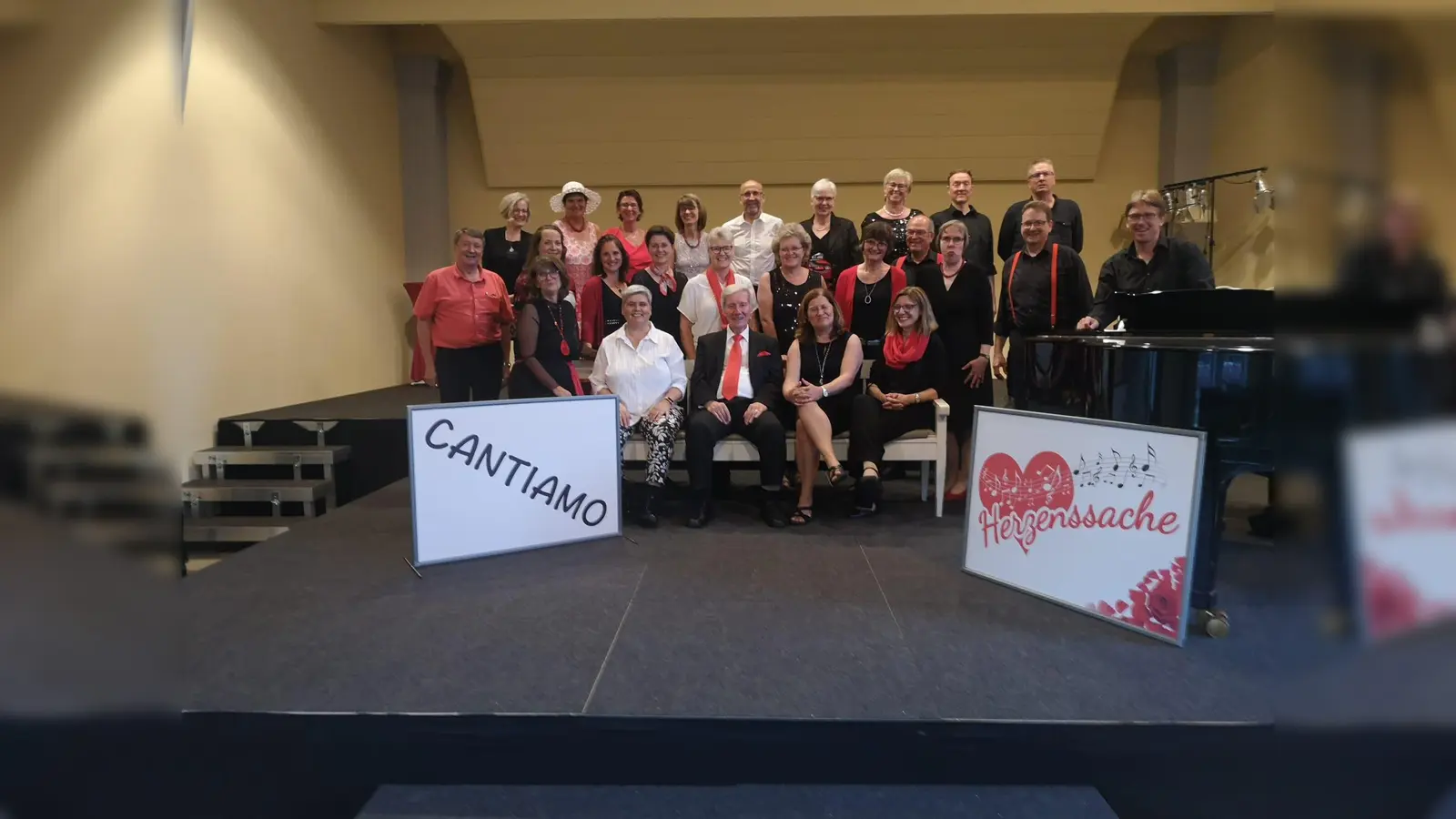 Der Cantiamo Sängerkreis-Chor erfuhr tolle Resonanz bei seinen Konzerten. (Foto: privat)