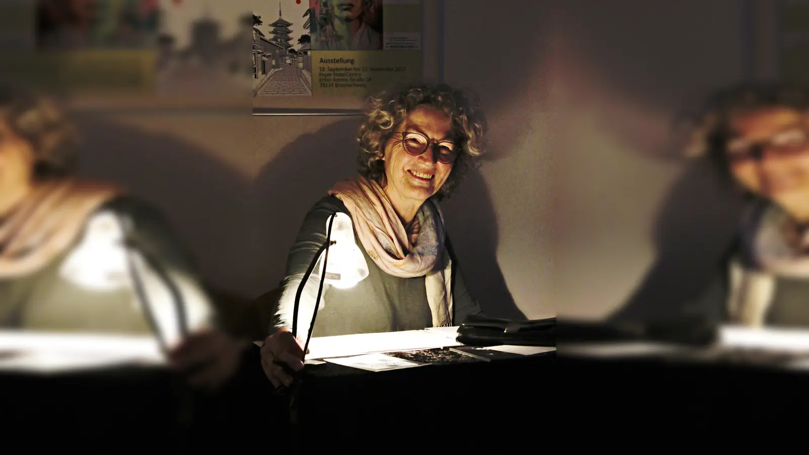 Bärbel Mäkeler liest. (Foto: Thomas Klapper)