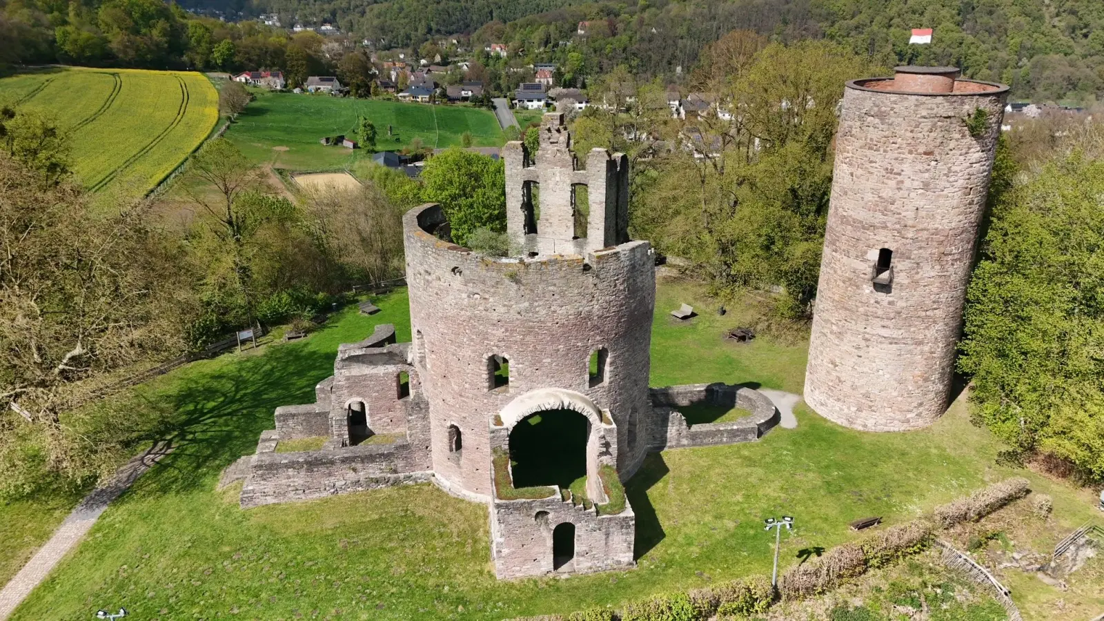 Auf der Krukenburg, einem Herzstück des Heimatvereins, wird ordentlich gefeiert. (Foto: privat)