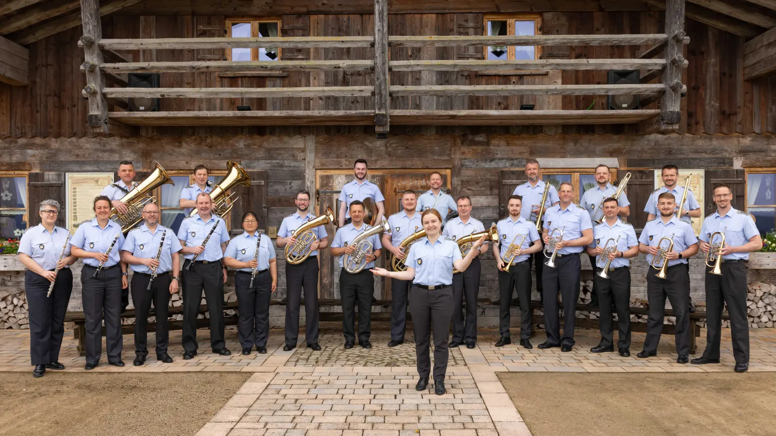 Egerländerbesetzung des Heeresmusikkorps Kassel. (Foto: HMK)