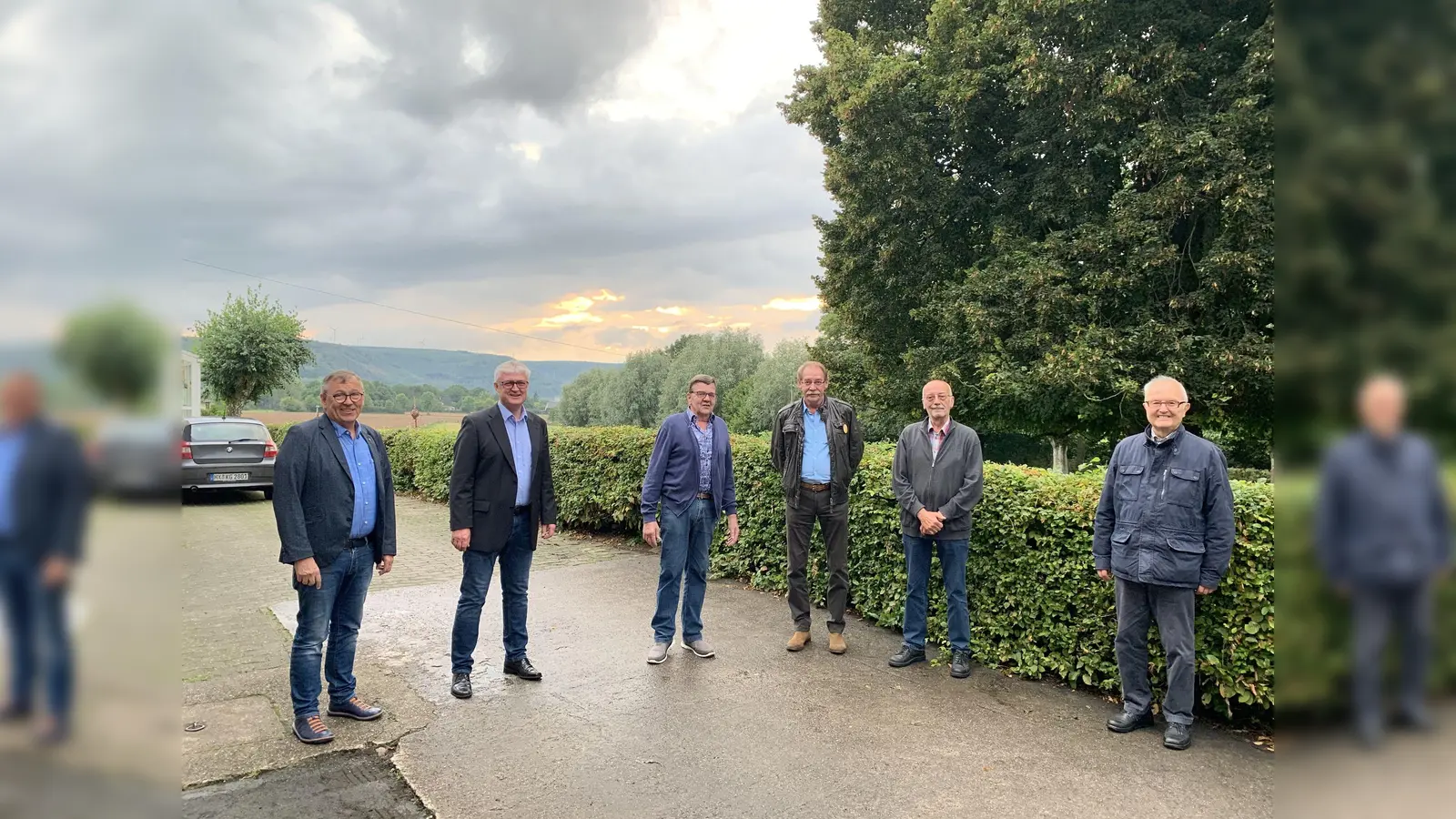 (v.l.) CDU-Ortsunionvorsitzender Ludger Haneke, Günter Weskamp (Stadtverband), die Jubilare Hans-Theo Wille, Peter Goihl, Wolfgang Janzen und Hans Krieger. (Es fehlen: Robert Hartmann, Ernst Schüttemeyer und Maria Haneke). (Foto: Foto: CDU Herstelle)