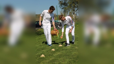 Vorbereitung für den nächsten Lauf. (Foto: privat)