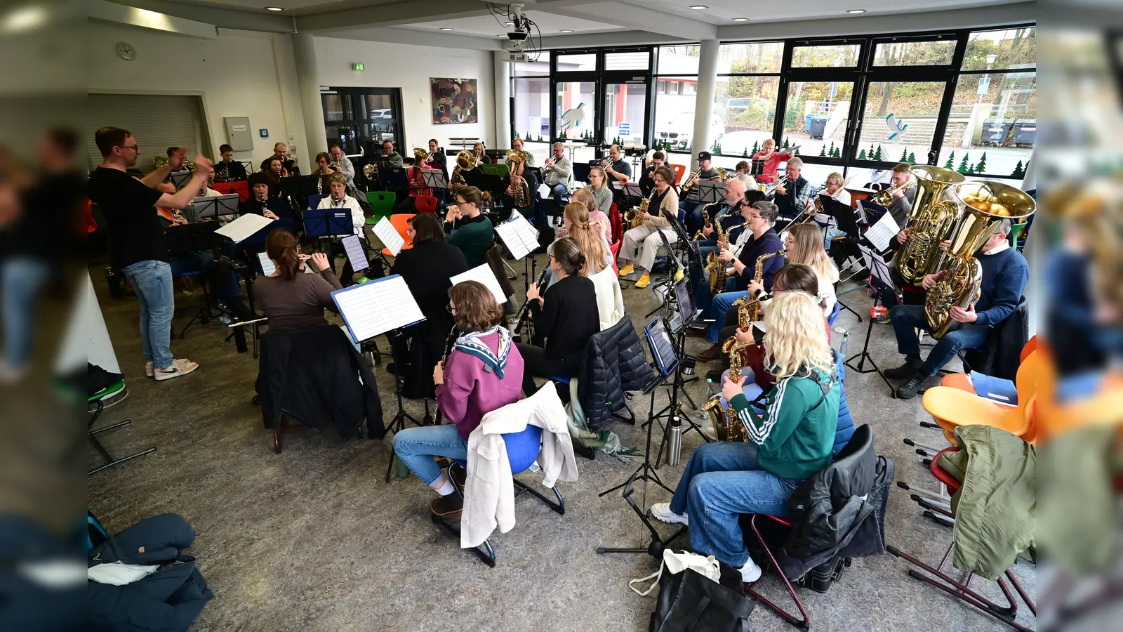 Anspielprobe zum neuen Projekt. (Foto: Jörn Becker)