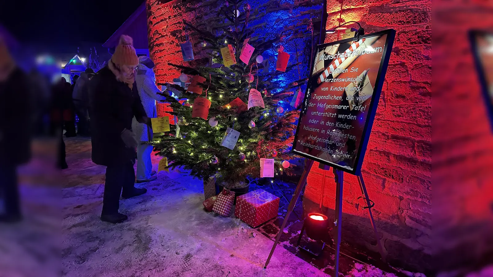 Holzhäuser Weihnachtsmarkt erstrahlte  (Foto: privat)