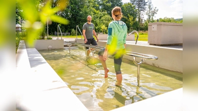 Kneippbecken bei Bad Driburg. (Foto: Teutoburger Wald Tourismus, D. Ketz)