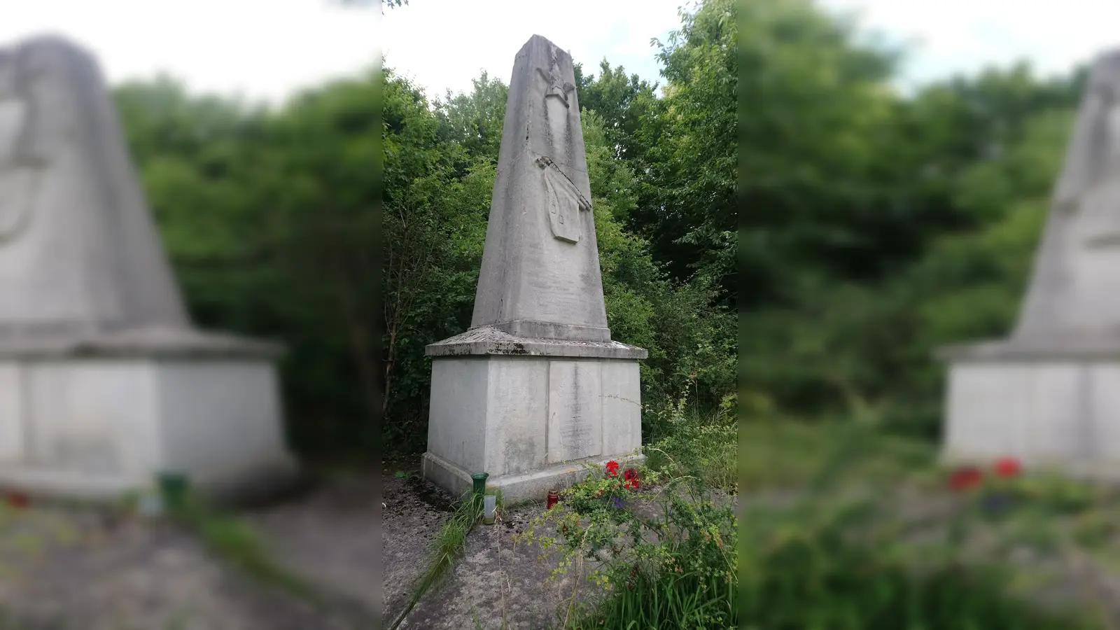 Obelisk in Warburg, Molscher Grund. (Foto: privat)